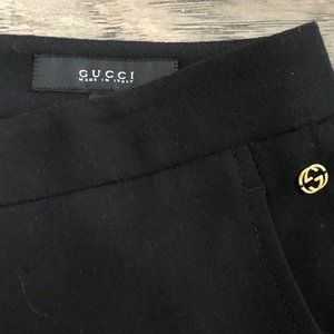 GUCCI Womens Black Dress Pants Size IT 40 / US 4
